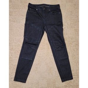 Duluth Trading Co. Women's Dark Blue Curvesetter Waistband Pants Size 10 x 29